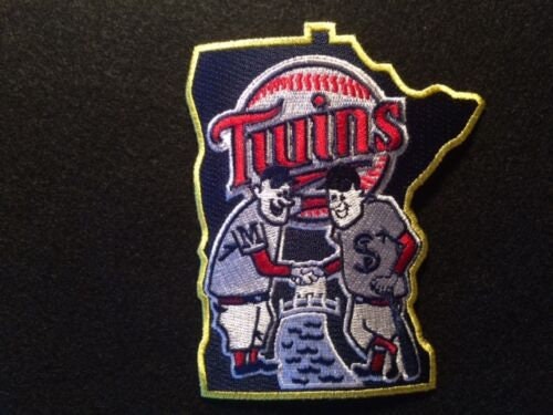 Minnesota Twins Patch & Piece of Metrodome Roof- Own a Piece of Minnesota Twins History- Great Gift!