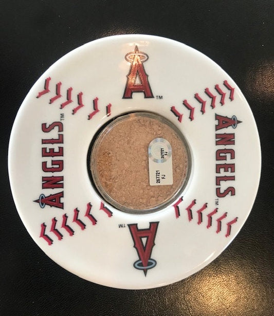 Los Angeles Angels Anaheim Angels Game Used Dirt Emblem- Best Los Angeles Gift Ever- Actual Dirt from Angel Stadium