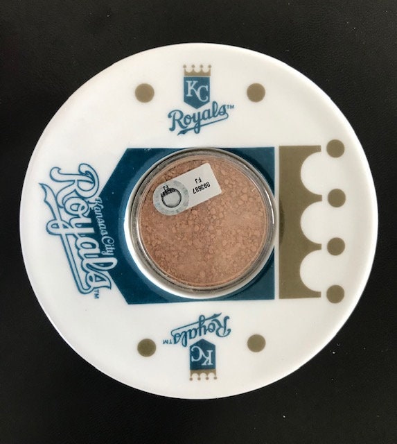 Kansas City Royals Game Used Dirt Emblem- Best Kansas City Royals Gift Ever- Actual Dirt from Kaufmann Stadium!