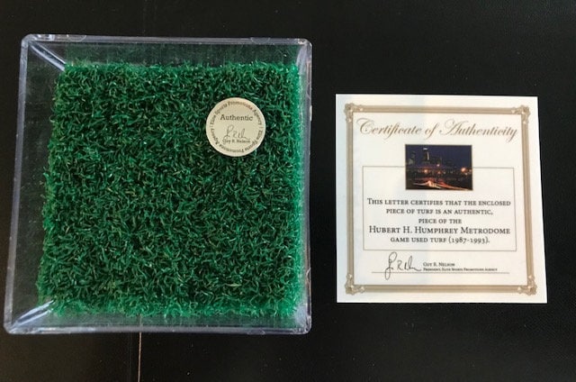 Washington Commanders Game Used turf from Super Bowl XXVI RARE!