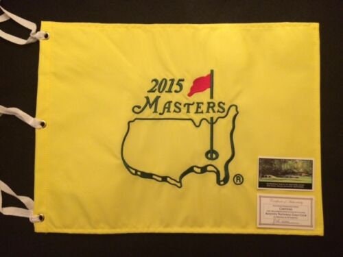 The Masters Flag Display- Own a Piece of Official Masters Golf Flag from Augusta Golf Club!