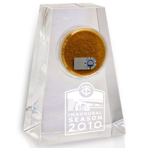 Minnesota Twins Game Used Dirt Crystal- Inaugural Season Target Field