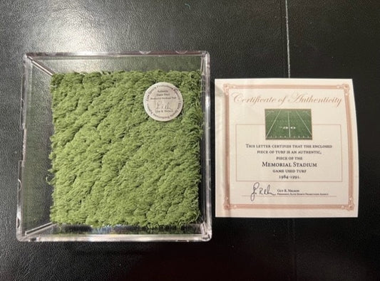 Nebraska Cornhuskers Game Used Turf from Memorial Stadium! Best Nebraska Cornhuskers Football Gift Ever.. Go Huskers!